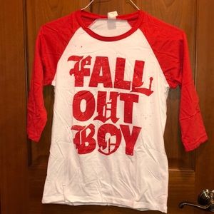 Fall Out Boy Baseball Tee